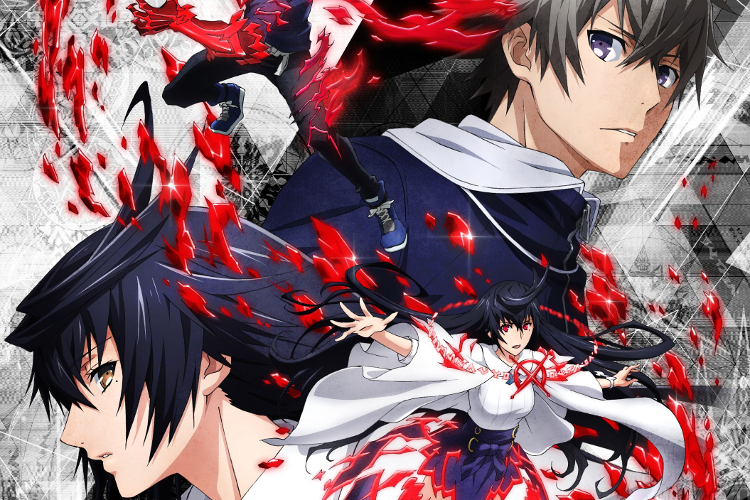 アニメ「ロード オブ ヴァーミリオン」キービジュアル&神名、優羽莉の