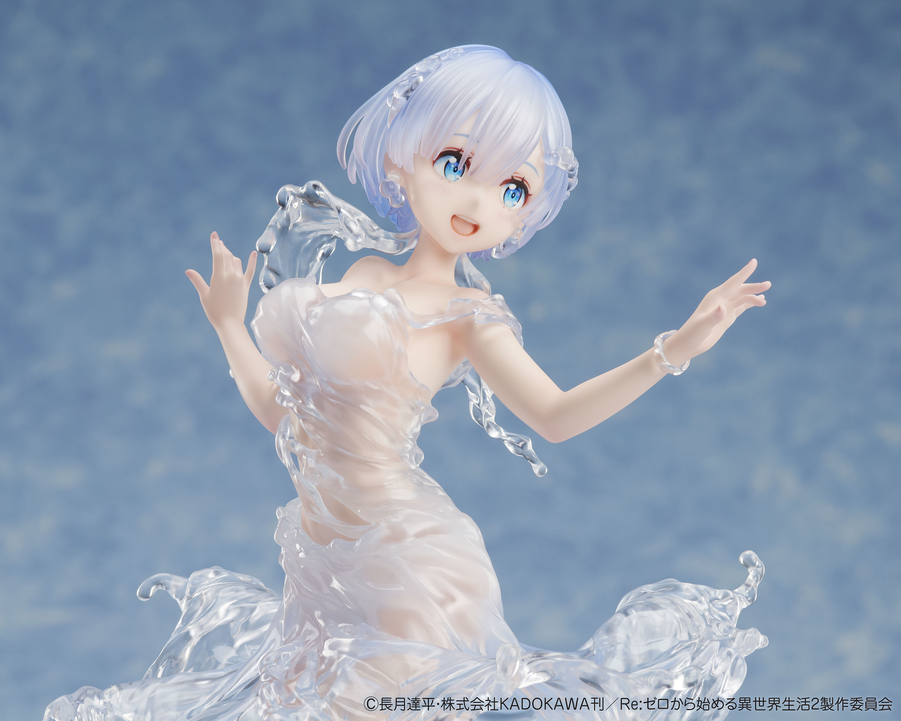 氷結のエミリア -Crystal Dress Ver- 1/7 フィギュア-