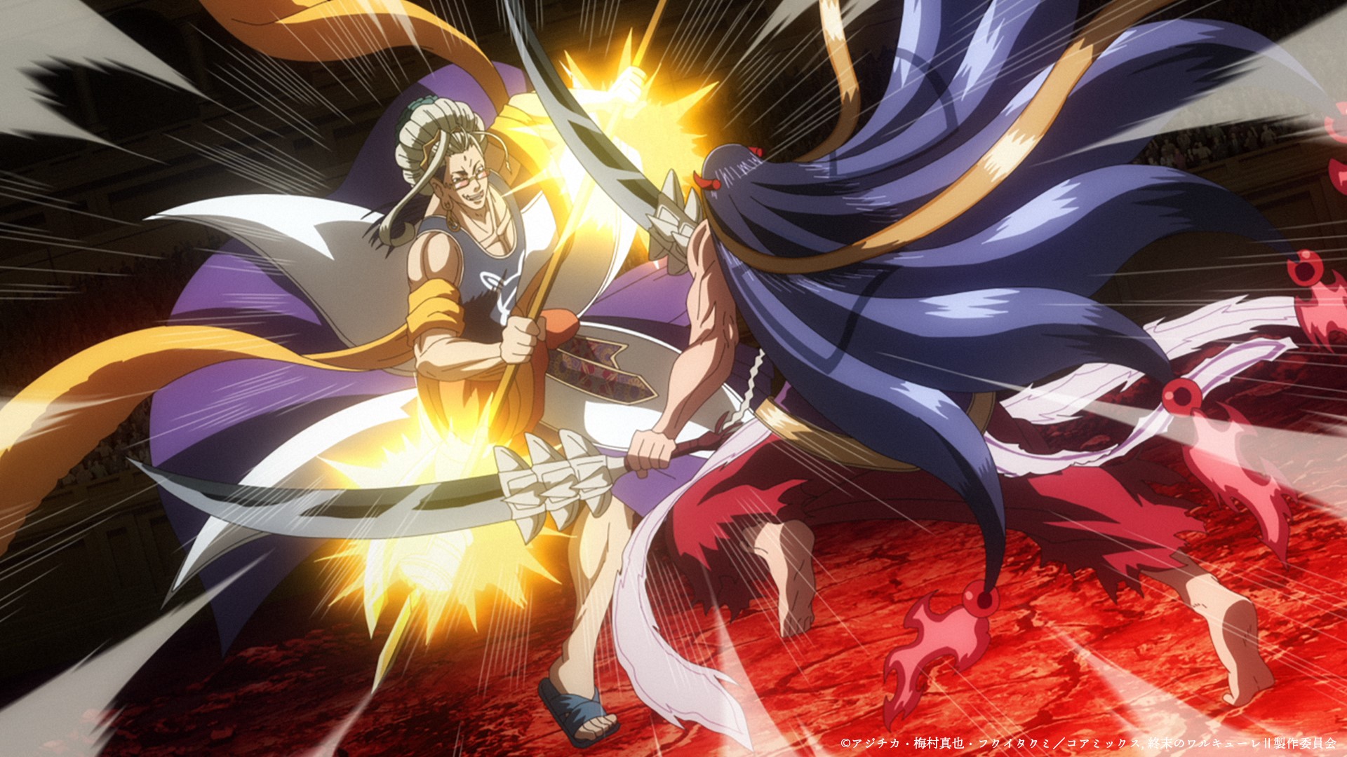 アニメ『終末のワルキューレⅡ』後編(釈迦戦)がTOKYO MX、MBS、BS11で