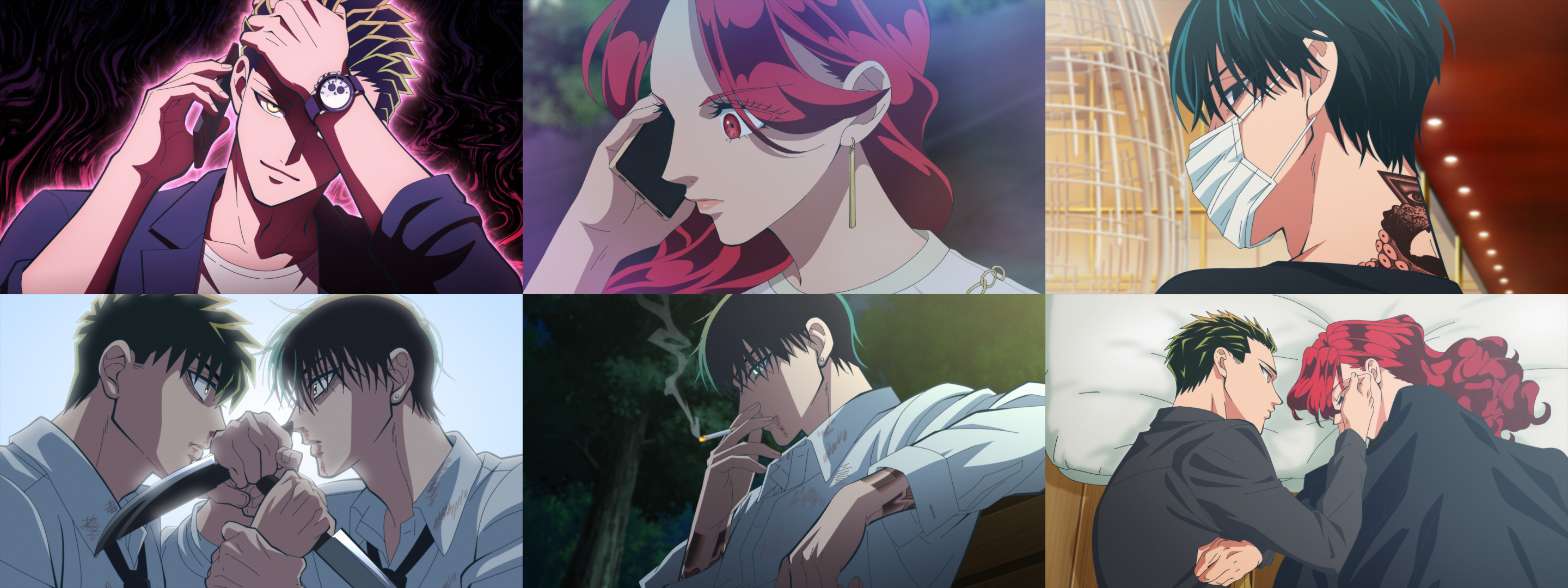 来世は他人がいい アニメジャパン AJ カラオケの鉄人 カラ鉄 周防薊 来世は他人がいい」深山霧島や周防薊のイラストをデザイン