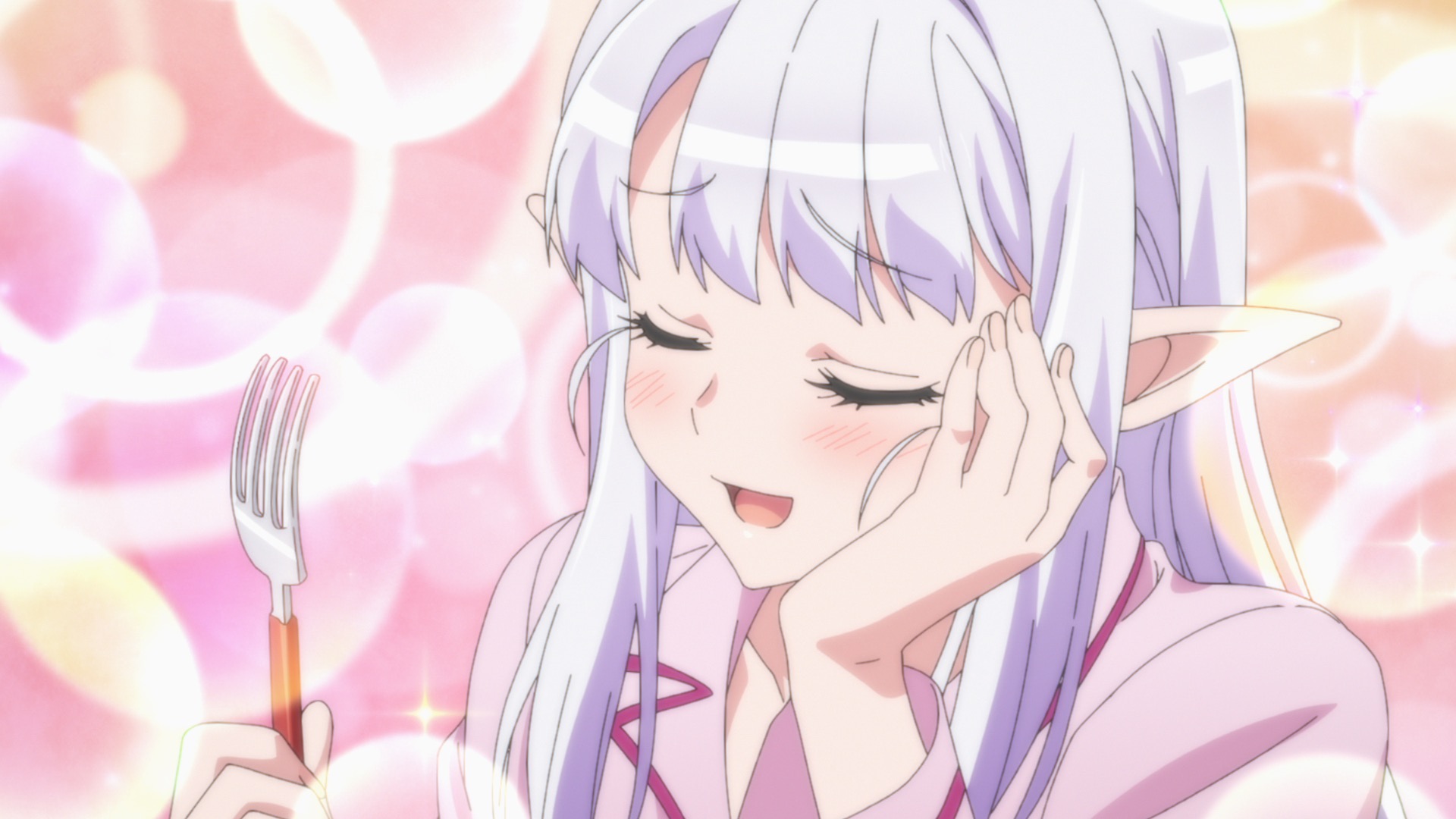 TVアニメ『日本へようこそエルフさん。』1月17日（金）より放送 第2話「カツ丼ですよ、エルフさん。」あらすじ・先行カット・WEB次回予告映像が公開！  | アニバース