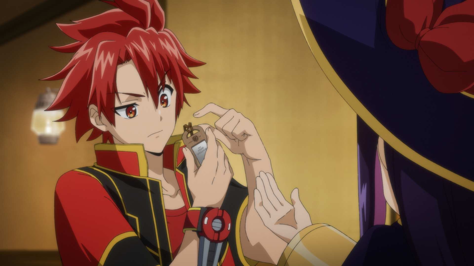 アニメ「戦隊レッド 異世界で冒険者になる」クリアポスター