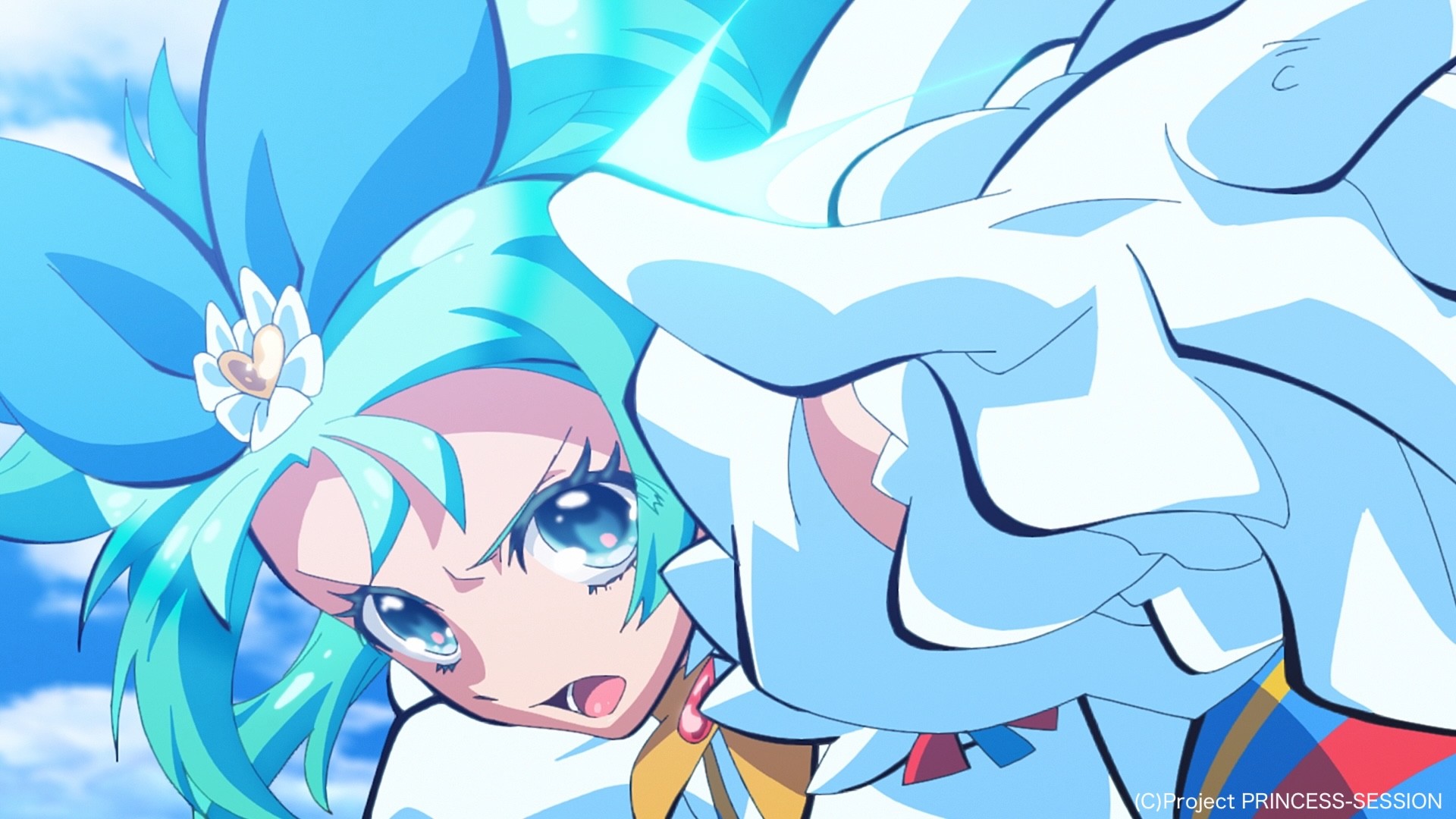 TVアニメ『プリンセッション・オーケストラ』第2話「⼥の⼦の⼀⽣懸命