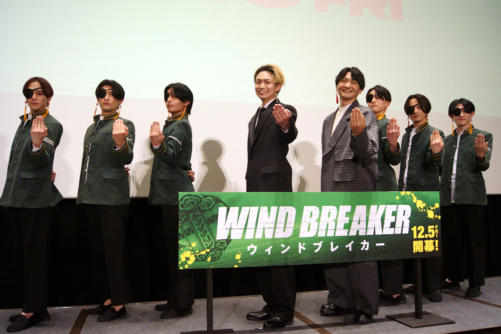 実写×アニメで蘇枋隼飛を演じた綱啓永＆島崎信長が登壇！映画『WIND